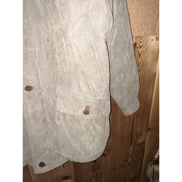 Rainforest Mens Brown Zip Up Removable Liner Down Winter Jacket Nordstrom Size L - Picture 10 of 16